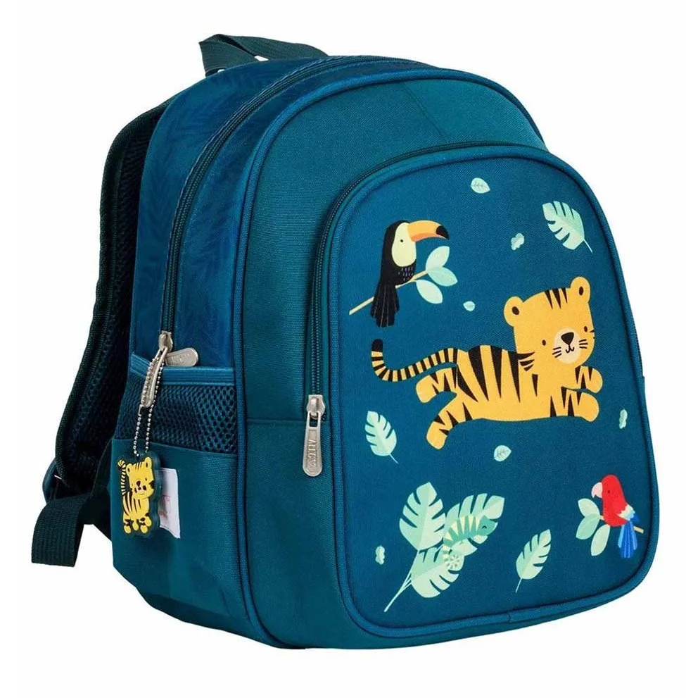 MOCHILA VERDE TIGRE