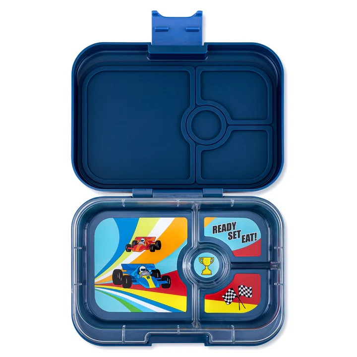 YUMBOX PANINO 4 COMPARTIMENTOS RACE CARS TRAY