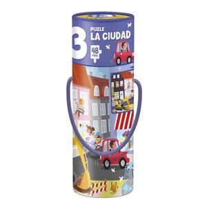 PUZZLE LA CIUDAD 2 EN 1 NIVEL 3