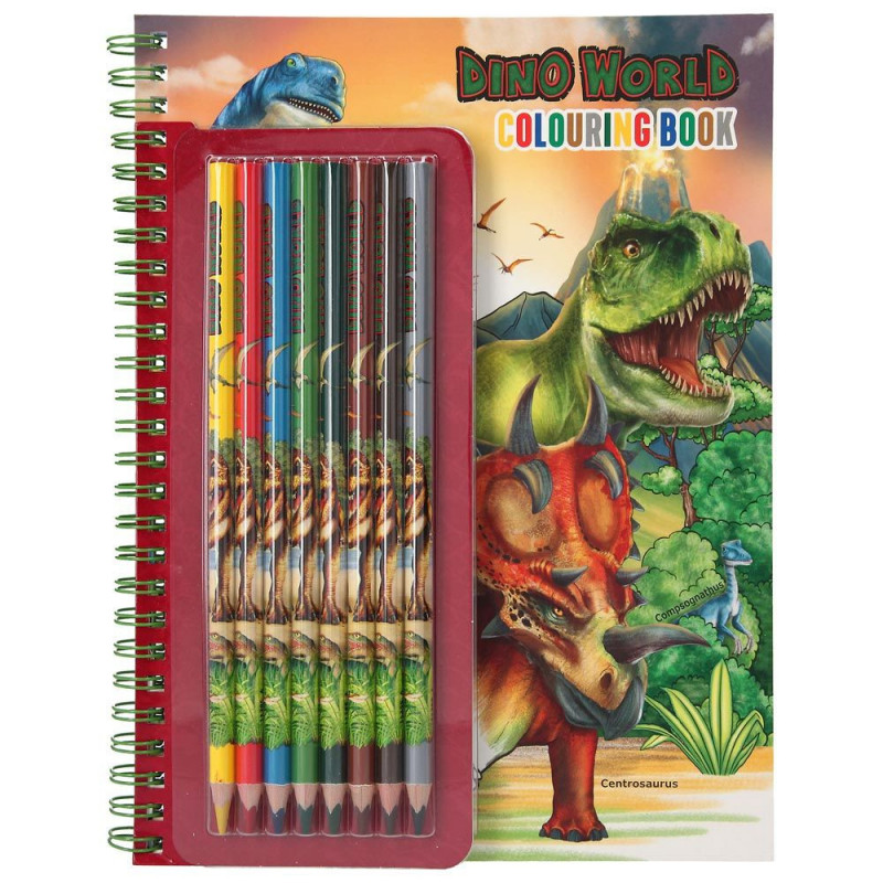 LIBRO COLOREAR DINO WORLD