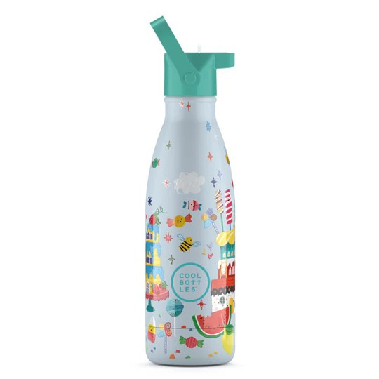 BOTELLA TÉRMICA CANDY LAND 350ML - COOL BOTTLES