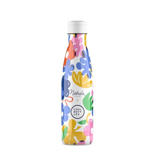 BOTELLA TÉRMICA NEBULA - FLORAL MADNESS 500ML - COOL BOTTLES